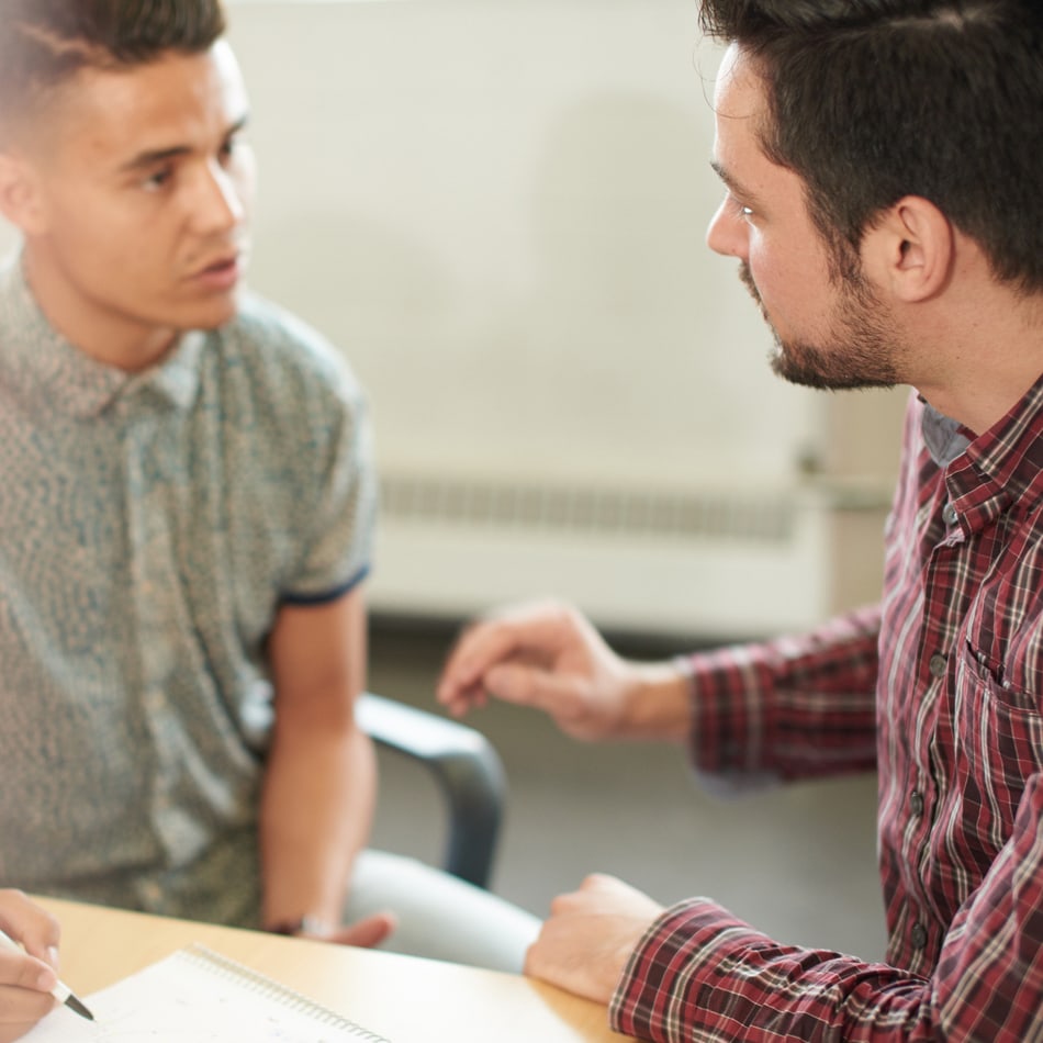 English as a Second Language learners collaborating in classroom